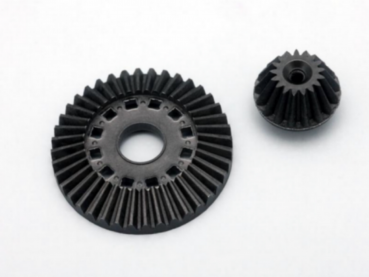 Yokomo Graphite Differential Ring Gear & Drive Gear Set