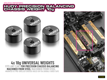 Hudy Precision Balancing Weights