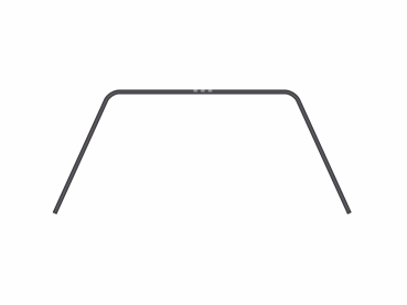 Xray X4 Anti Roll Bar UAM Front 1.3mm
