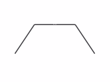 Xray X4 Anti Roll Bar UAM Rear 1.2mm