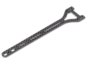 Xray X4F 2024 Graphite Upper Deck Split Rear 2.0mm