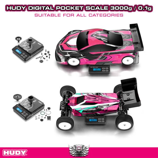 HUDY Professional Digital Pocket Scale