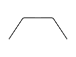 X4 Anti Roll Bar UAM Rear 1.6mm